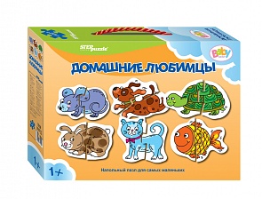 Напольный пазл – Домашние любимцы, малые (Step Puzzle, 70109sim)